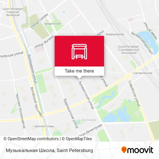 Музыкальная Школа map