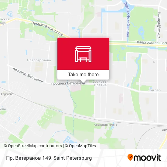 Пр. Ветеранов 149 map