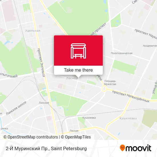 2-Й Муринский Пр. map