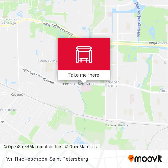 Ул. Пионерстроя map