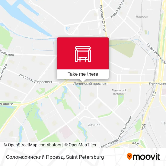 Соломахинский Проезд map