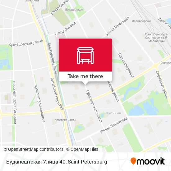 Будапештская Улица 40 map