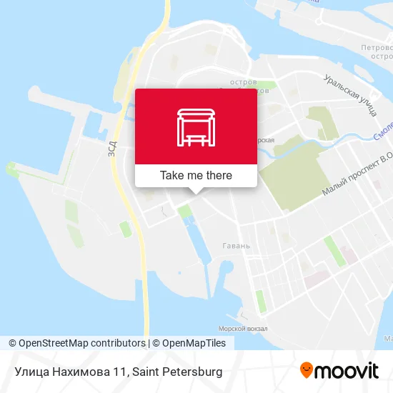 Улица Нахимова 11 map