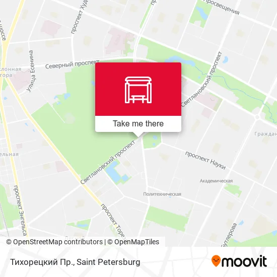 Тихорецкий Пр. map