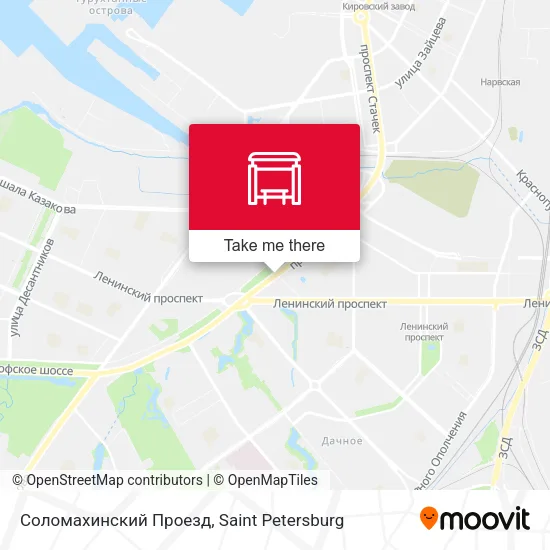 Соломахинский Проезд map