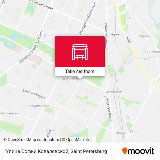 Улица Софьи Ковалевской map