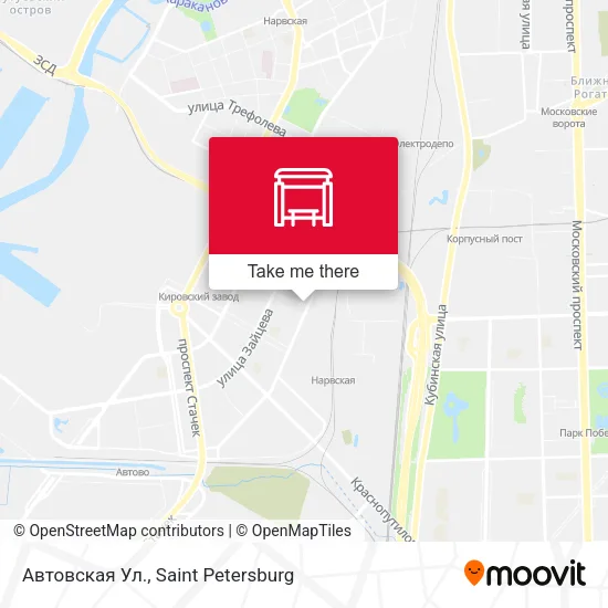 Автовская Ул. map