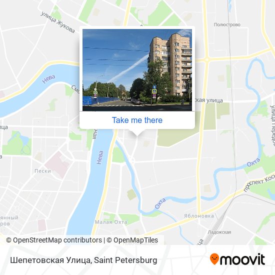 Шепетовская Улица map