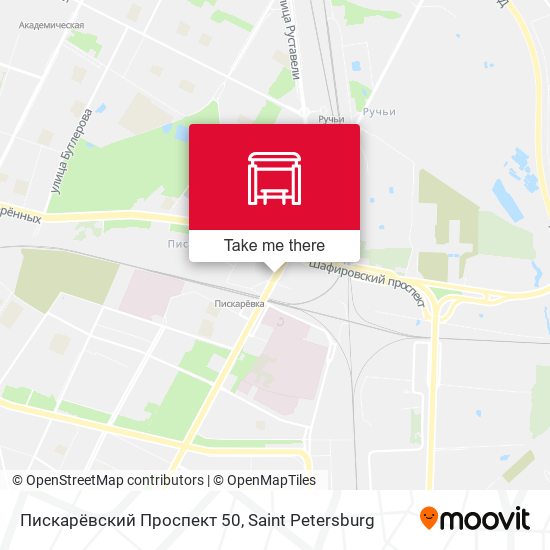Пискарёвский Проспект 50 map