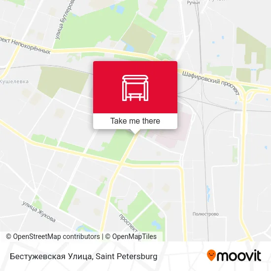 Бестужевская Улица map