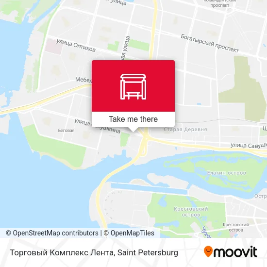 Торговый Комплекс Лента map