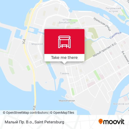 Малый Пр. В.о. map