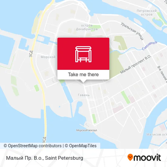 Малый Пр. В.о. map