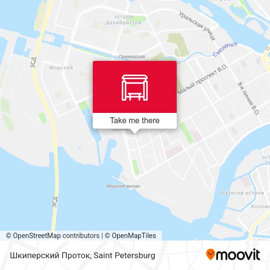Шкиперский Проток map