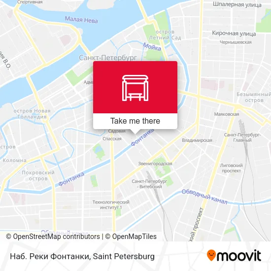 Наб. Реки Фонтанки map