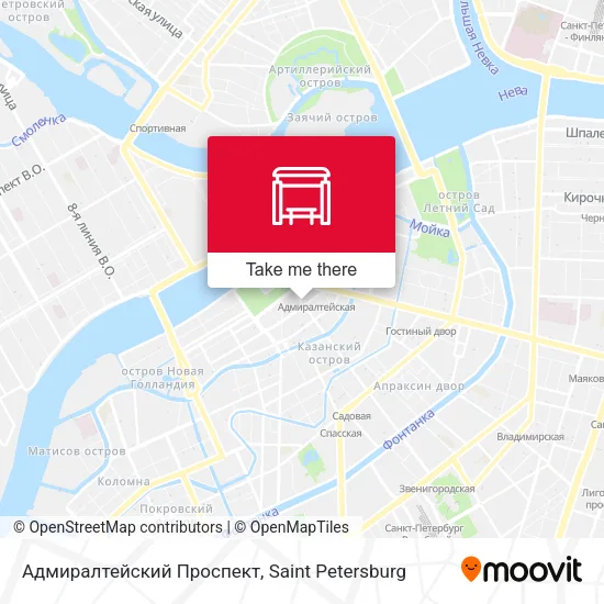 Адмиралтейский Проспект map