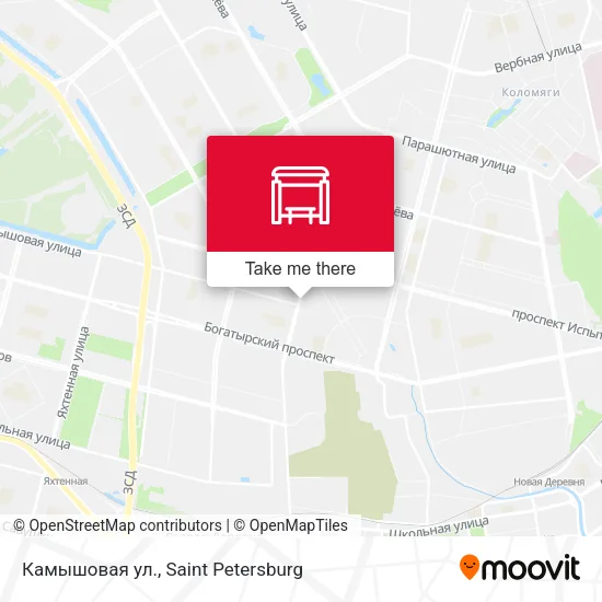 Камышовая ул. map