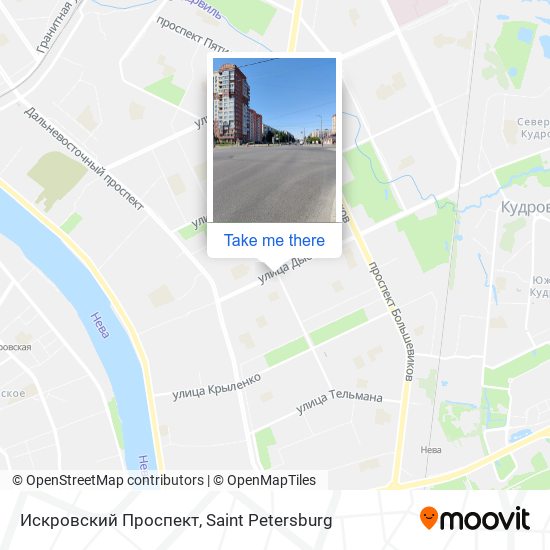 Искровский Проспект map