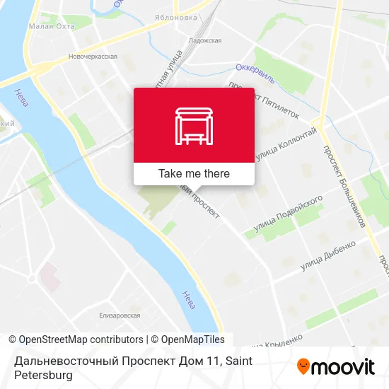 Дальневосточный Проспект Дом 11 map