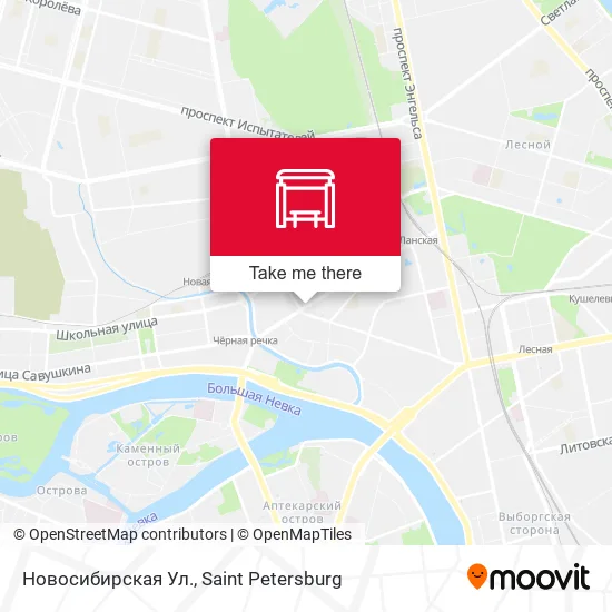 Новосибирская Ул. map