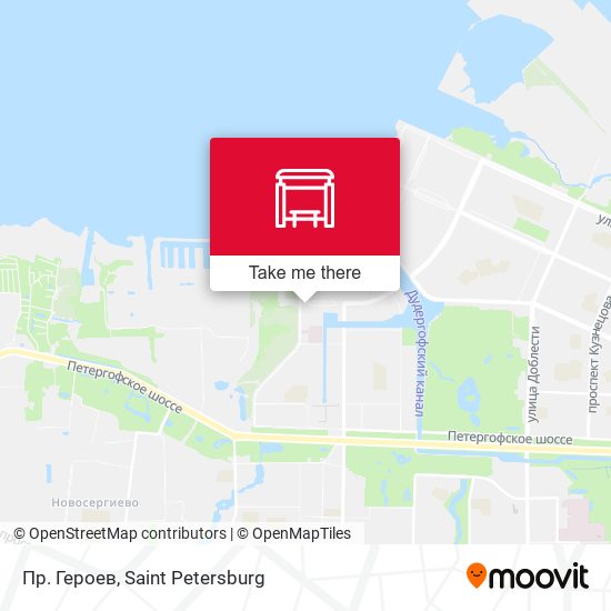 Пр. Героев map