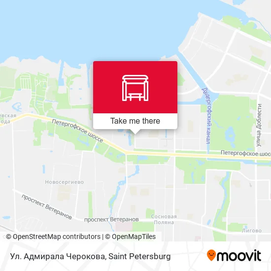 Ул. Адмирала Черокова map
