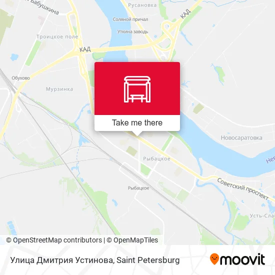 Улица Дмитрия Устинова map