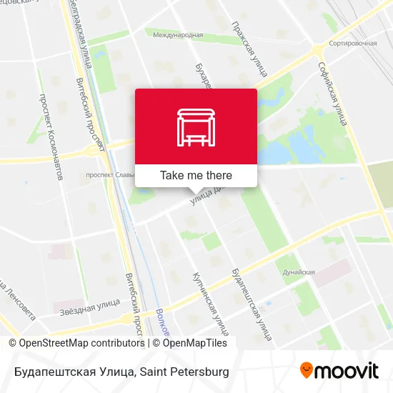 Будапештская Улица map