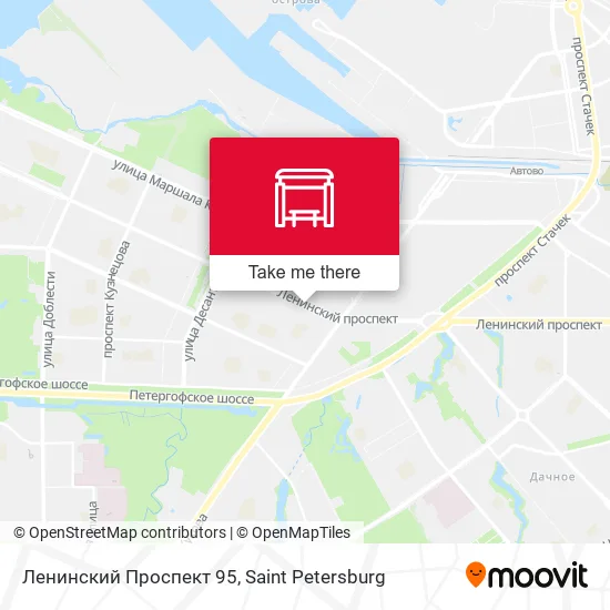 Ленинский Проспект 95 map