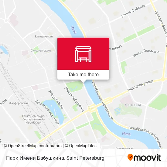 Парк Имени Бабушкина map
