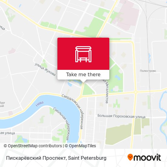 Пискарёвский Проспект map