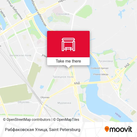 Рабфаковская Улица map