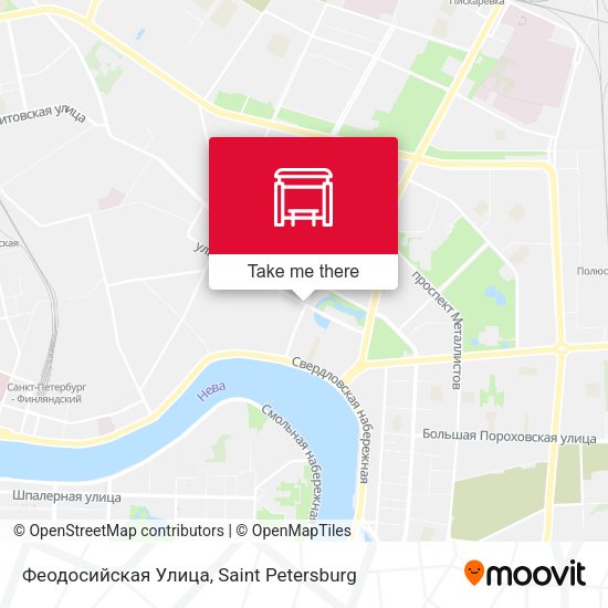 Феодосийская Улица map