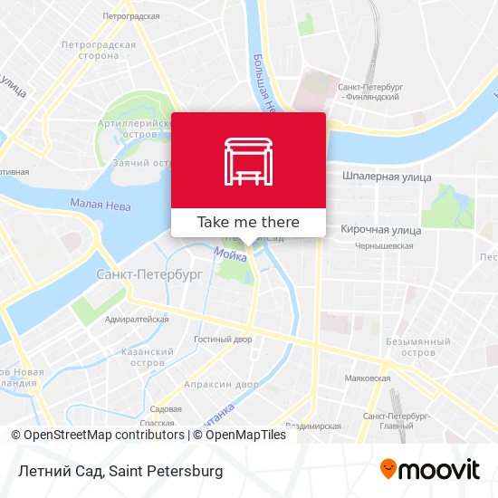 Летний Сад map