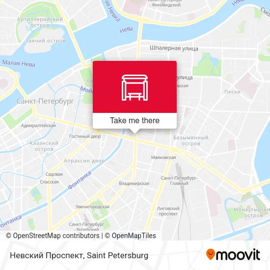 Невский Проспект map