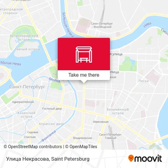 Улица Некрасова map