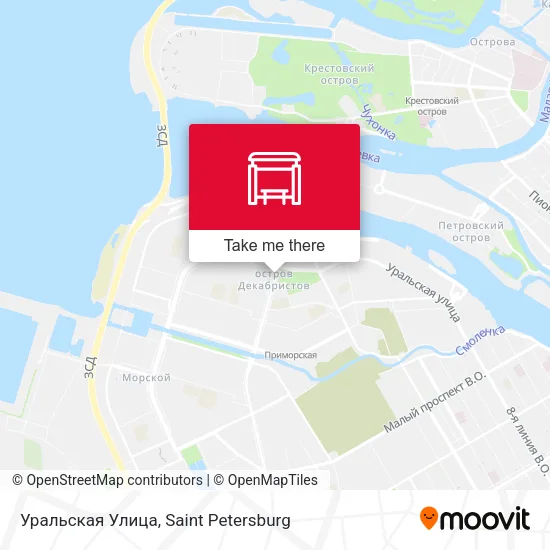 Уральская Улица map