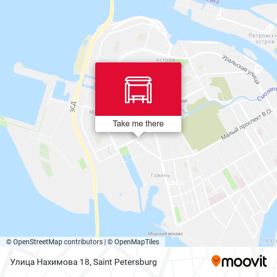 Улица Нахимова 18 map