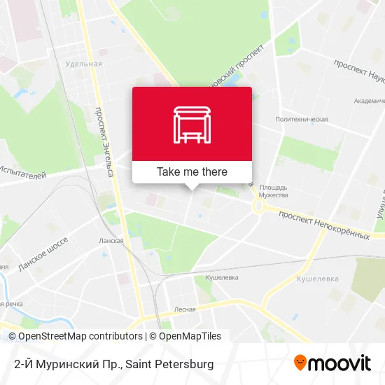 2-Й Муринский Пр. map