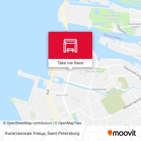 Капитанская Улица map