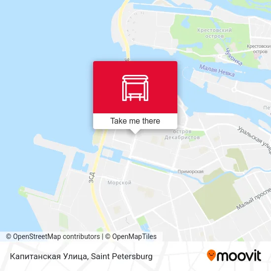 Капитанская Улица map