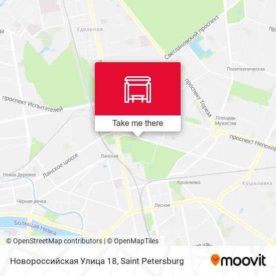 Новороссийская Улица 18 map