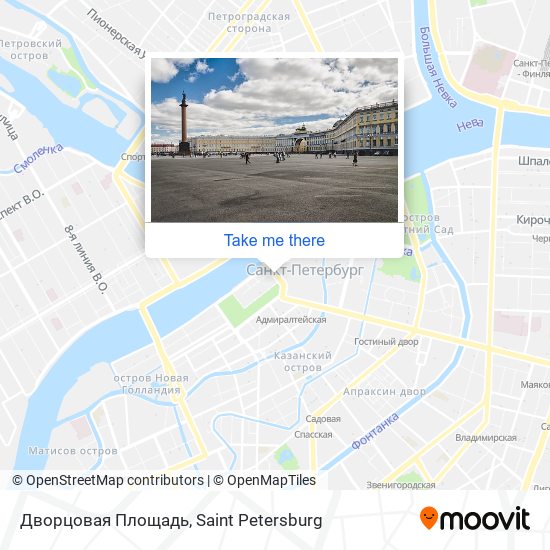 Дворцовая Площадь map