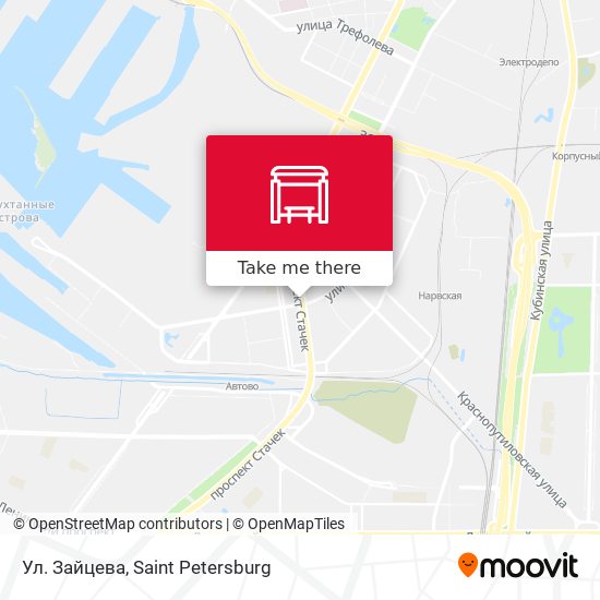 Ул. Зайцева map