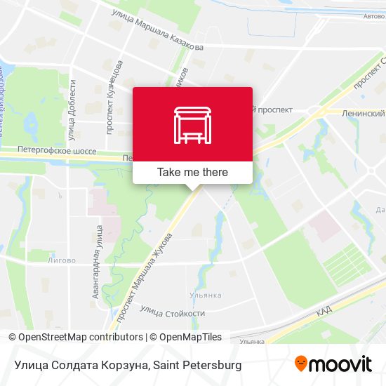 Улица Солдата Корзуна map