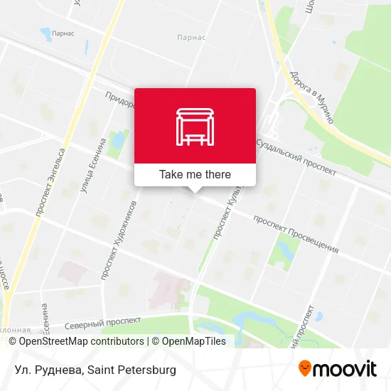 Ул. Руднева map