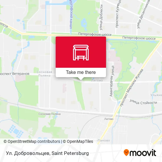 Ул. Добровольцев map