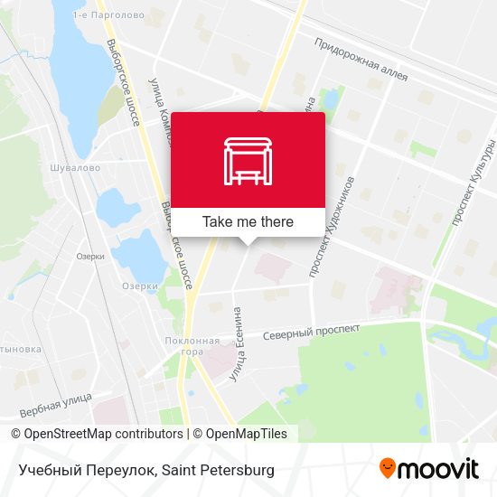 Учебный Переулок map