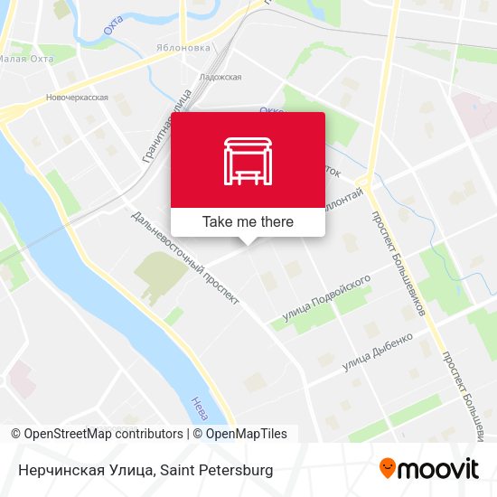 Нерчинская Улица map
