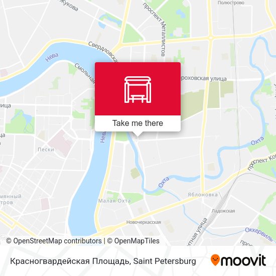 Красногвардейская Площадь map